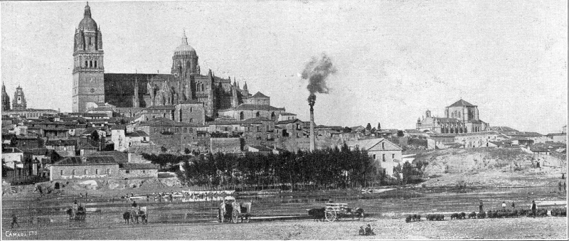 Vista general de Salamanca. Revista La Esfera Ilustración mundial 1914