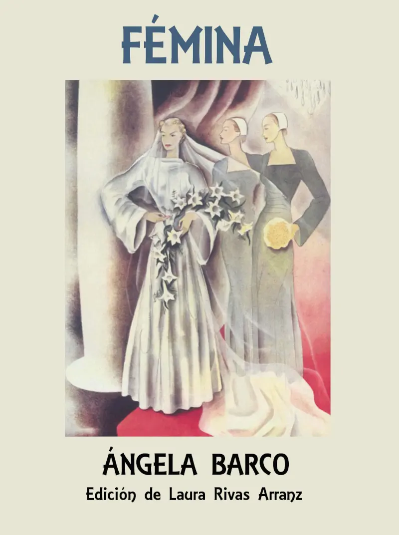 Portada de Fémina de Ángela Barco. Edición de Laura Rivas Arranz