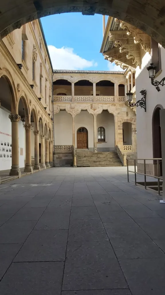 Patio del Palacio de la Salina, Diputación, Salamanca